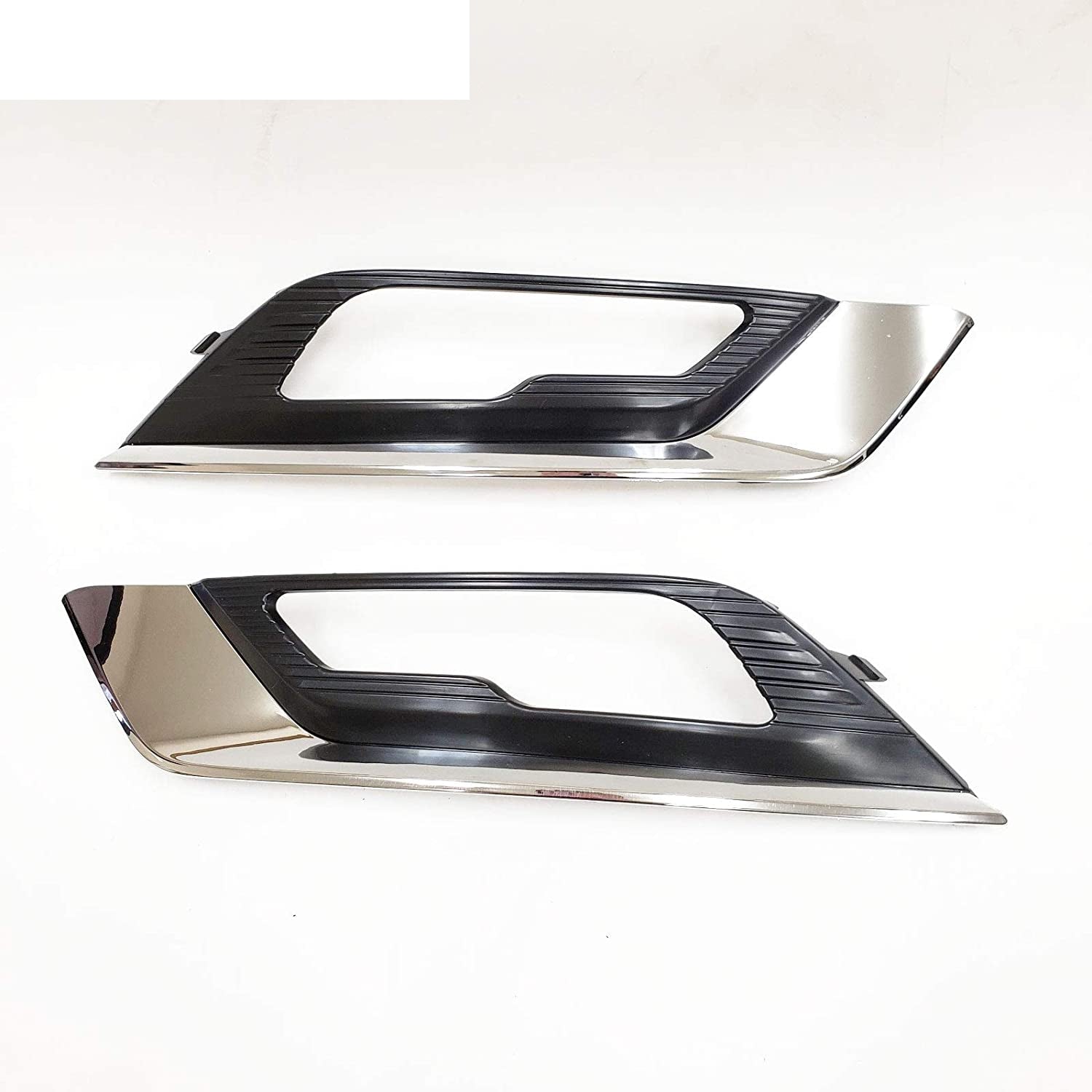 Built-in LED Fog Lights  for 2017-2018 Ford Fusion (OE Style Clear Lens with Switch, Bezels, Wires) OE#F1EZ15266D / F1EZ15266G, HS7Z15200F / HS7Z15201F