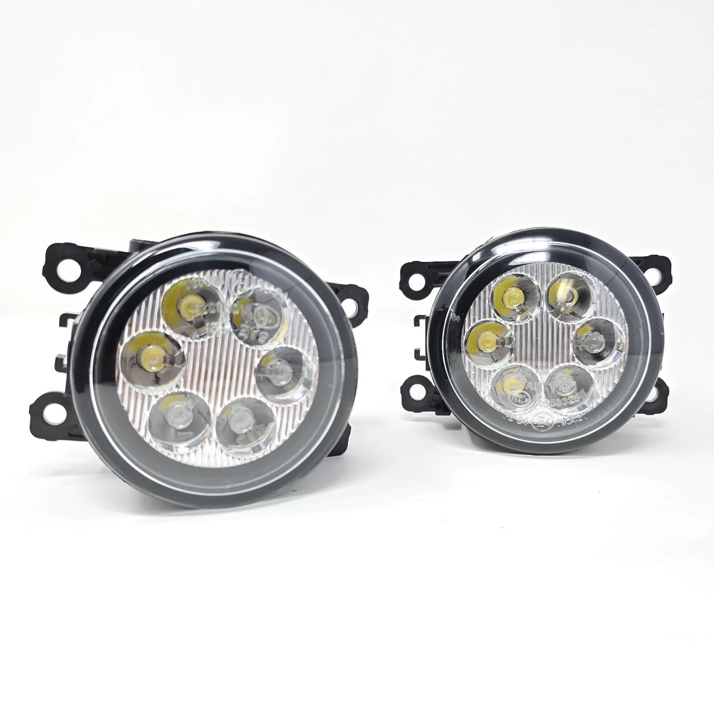 LED Fog Lights Kit For 2006-2014 Suzuki GRAND VITARA Xenon White (OE Style Clear Lens with, Wires, Switch)