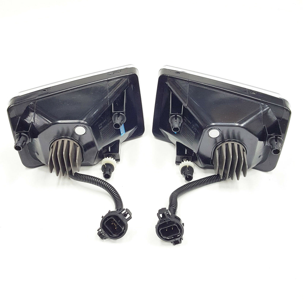 Built-in LED For 07-13 Chevrolet Avalanche Front Bumper Clear Fog Driving Lights Set with Off Road Package Model Only OEM#GM2593160 / GM2592160, 22872763 / 22872762
