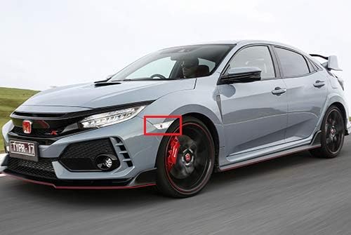 LED Front Black Bumper Amber Side Marker Turn Signal Light & DRL For Honda Civic OEM#33850TBAA02/33800TBAA02, 33850-TBA-A02, 33850-TBA-A01; 33800-TBA-A02, 33800-TBA-A01; 34300-TET-H01, 34350-TET-H01