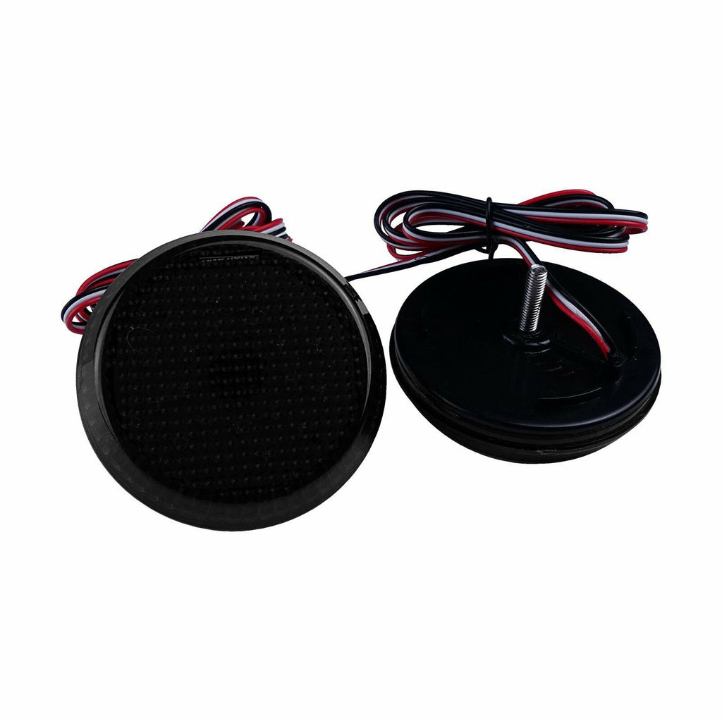 2x Smoked Lens Bumper Reflector LED Tail Brake Light For Toyota Sienna SE and Limited Edition only /Corolla/ iQ