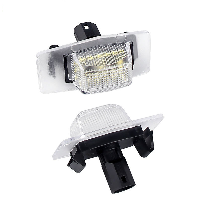 2x White LED License Plate Lights Lamps For For 2001-2007 Ford Escape/2005-2007 Mercury Mariner