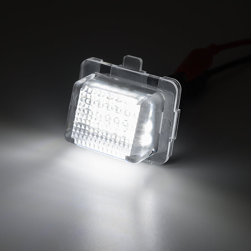 2x LED License Plate Light For Mercedes Benz W204 W212 W221 W222 C207 C117 S550 S600 S63 S65 R231 W222 C216 C/E/S-Class OEM#A2218200856