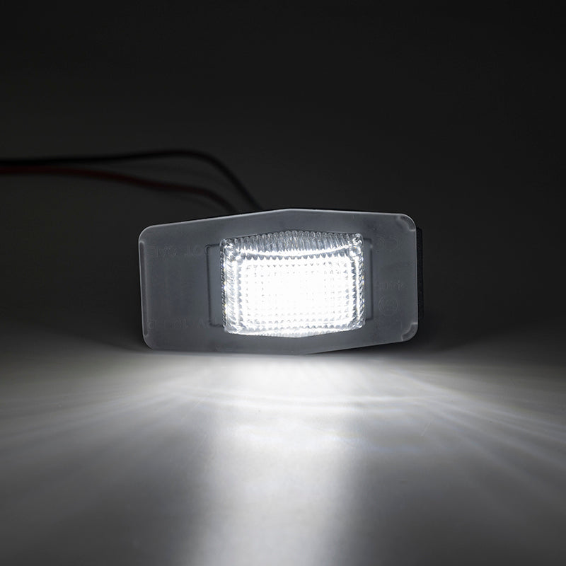 2x White LED License Plate Lights Lamps For Mazda Miata/Tribute/MPV/Protege