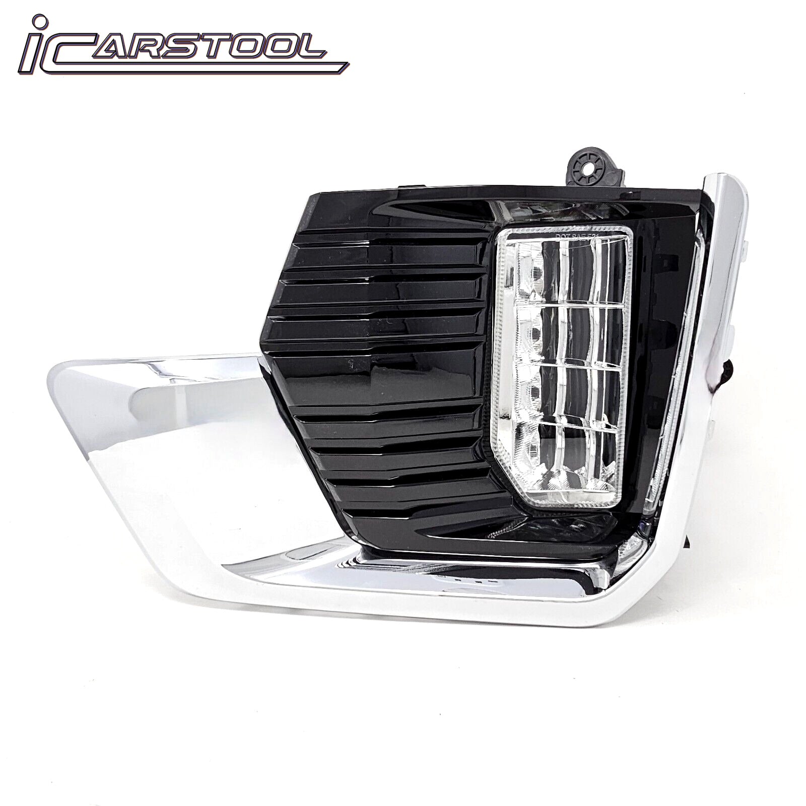 Clear Lens LED Fog Lights Kit For 2021 2022 2023 GMC Yukon /Yukon XL with Switch Wire Bezel OEM# 84513247 / 84513246 / 84739476 / 84739475 GM2593331 / GM2592331 /&nbsp;GM2593335 / GM2592335