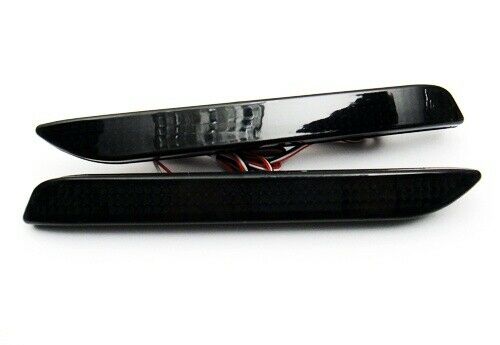 2x Smoked LENS Bumper Reflector LED Tail Brake Lights For 2011-2013 Toyota Sienna LE SE XLE