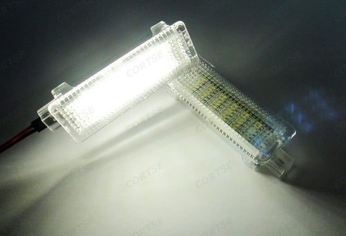 For BMW 1 3 5 7 Series X3 X5 X6 2x White 6000K LED Step Courtesy Door Lights