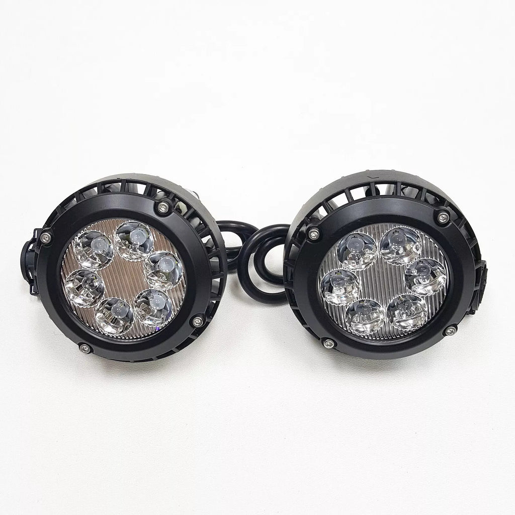 Clear Lens LED Fog Lights Kit For 2015-2020 Chevrolet Colorado with Bezel 5202 Plug OEM# 22891701 / 22891700 GM1039176 / GM1038176 GM2590104 15839896