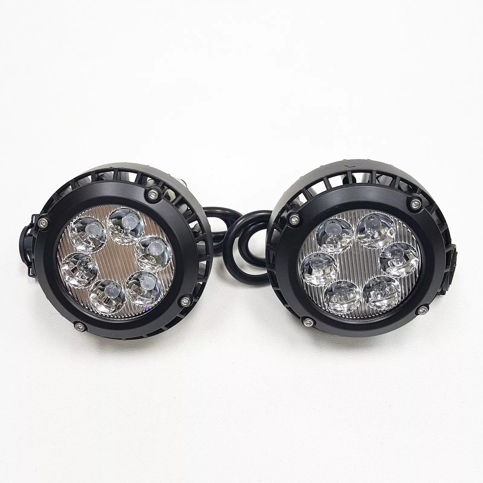 Clear Lens LED Fog Lights Kit For 2015-2020 Chevrolet Colorado with Bezel 5202 Plug OEM# 22891701 / 22891700 GM1039176 / GM1038176 GM2590104 15839896