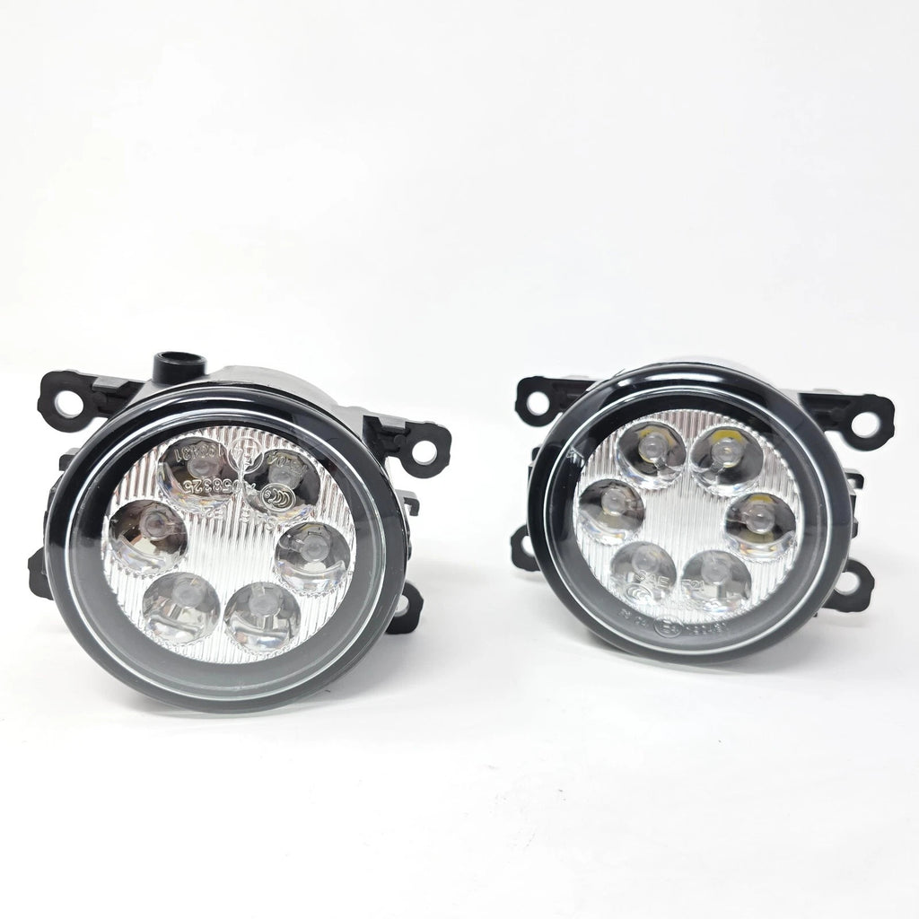 LED Fog Lights Kit For 2006-2014 Suzuki GRAND VITARA Xenon White (OE Style Clear Lens with, Wires, Switch)
