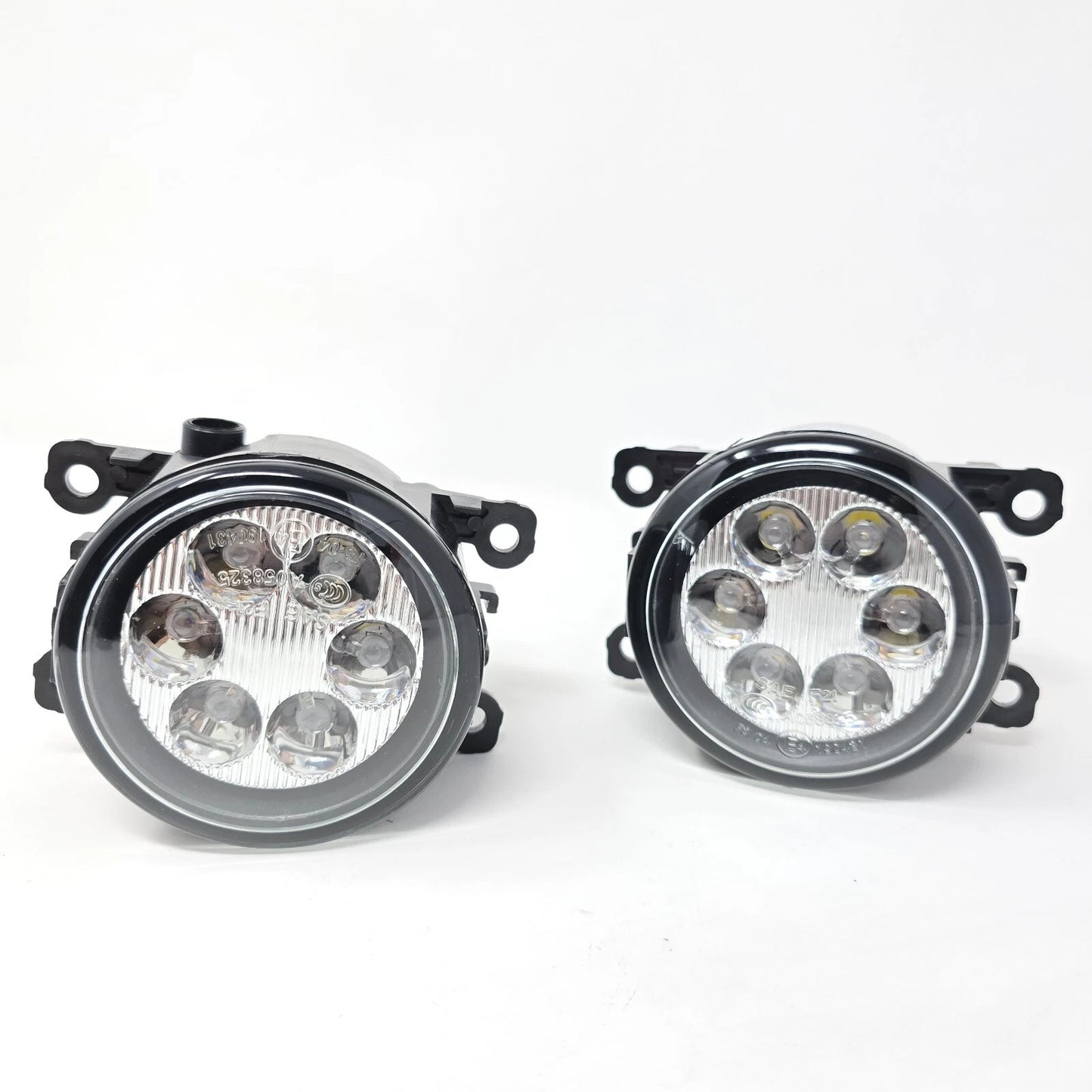 LED Fog Lights Kit For 2006-2014 Suzuki GRAND VITARA Xenon White (OE Style Clear Lens with, Wires, Switch)