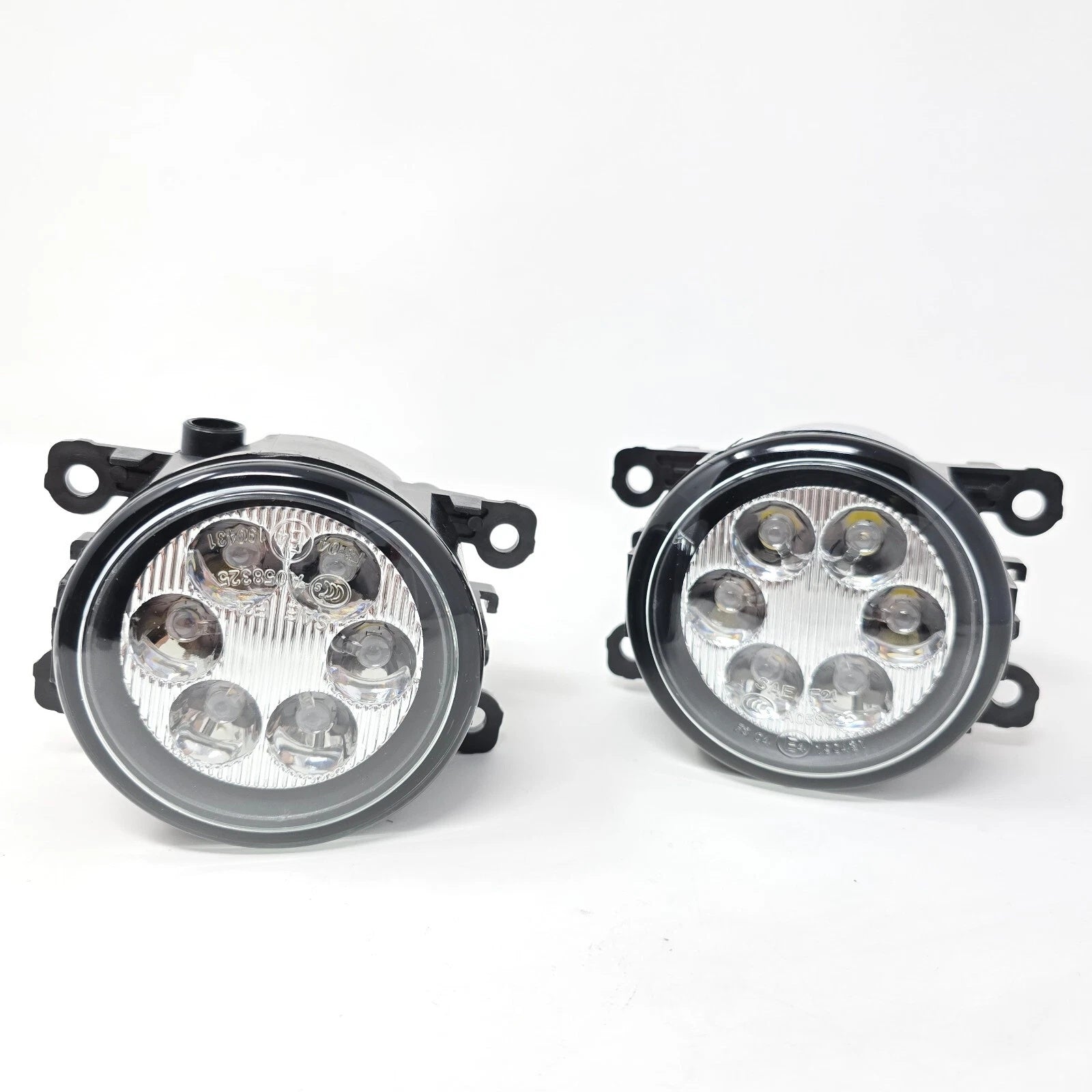 LED Fog Lights Kit For 2006-2014 Suzuki GRAND VITARA Xenon White (OE Style Clear Lens with, Wires, Switch)