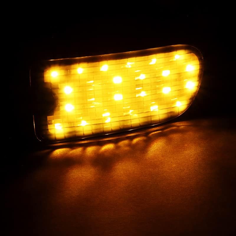 Smoke Len LED Front Bumper Turn Signal Lights For Subaru Impreza 2.5RS 1999-2001 OEM#SU2530104  SU2531104