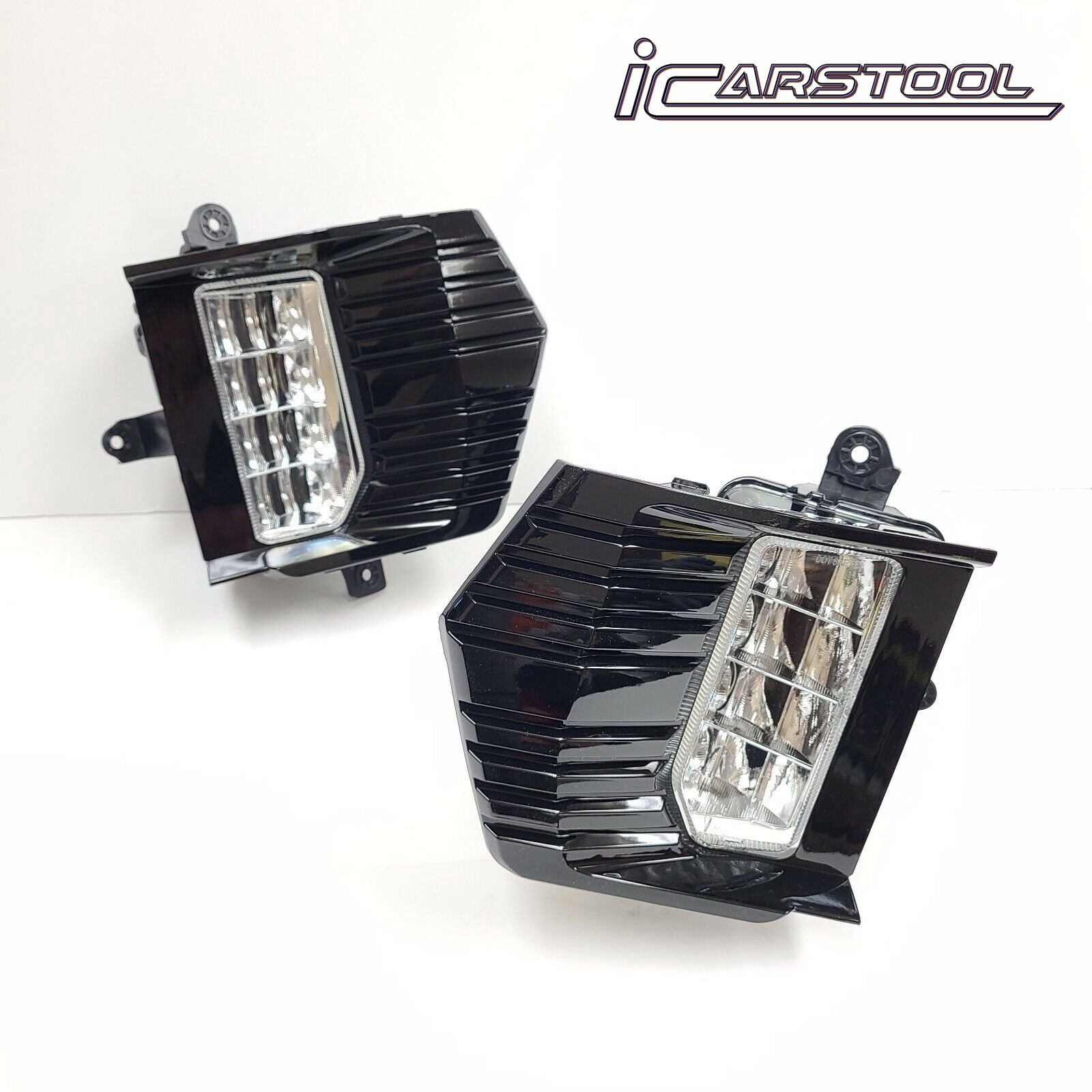 Clear Lens LED Fog Lights Kit For 2021 2022 2023 GMC Yukon /Yukon XL with Switch Wire Bezel OEM# 84513247 / 84513246 / 84739476 / 84739475 GM2593331 / GM2592331 /&nbsp;GM2593335 / GM2592335