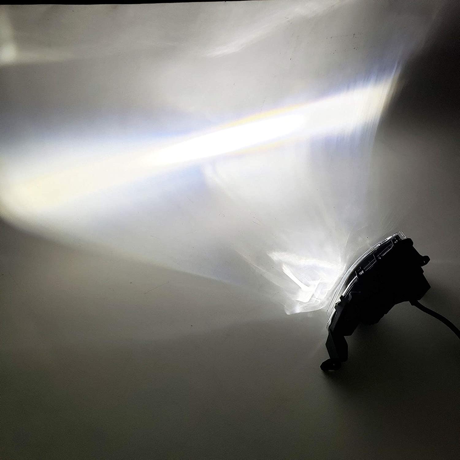 Built-in LED Fog Lights  for 2017-2018 Ford Fusion (OE Style Clear Lens with Switch, Bezels, Wires) OE#F1EZ15266D / F1EZ15266G, HS7Z15200F / HS7Z15201F