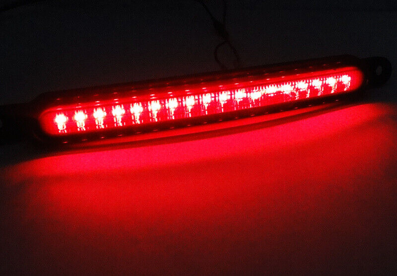 LED Red Lens 3RD Brake Stop Tail Light Lamp For 2008 - 2017 Mitsubishi Lancer Evolution X