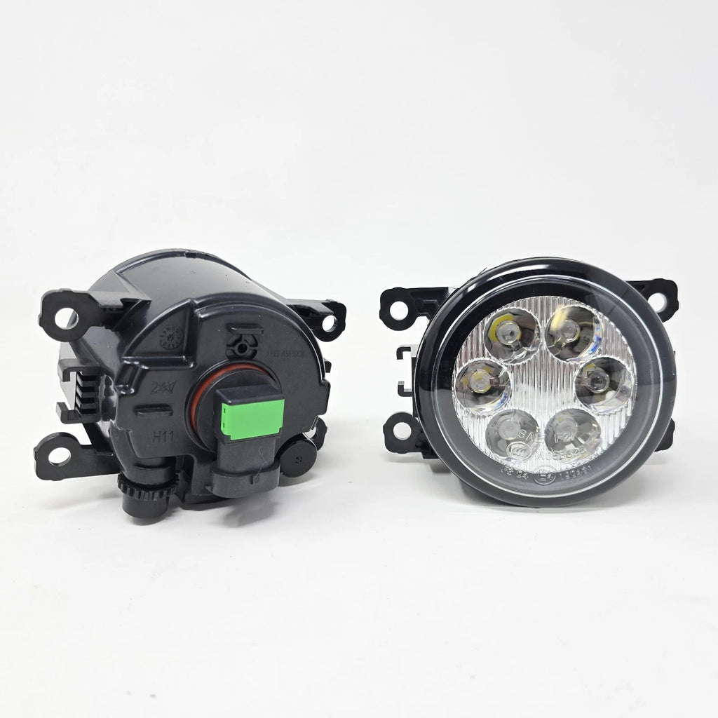 LED Fog Lights Kit For 2006-2014 Suzuki GRAND VITARA Xenon White (OE Style Clear Lens with, Wires, Switch)