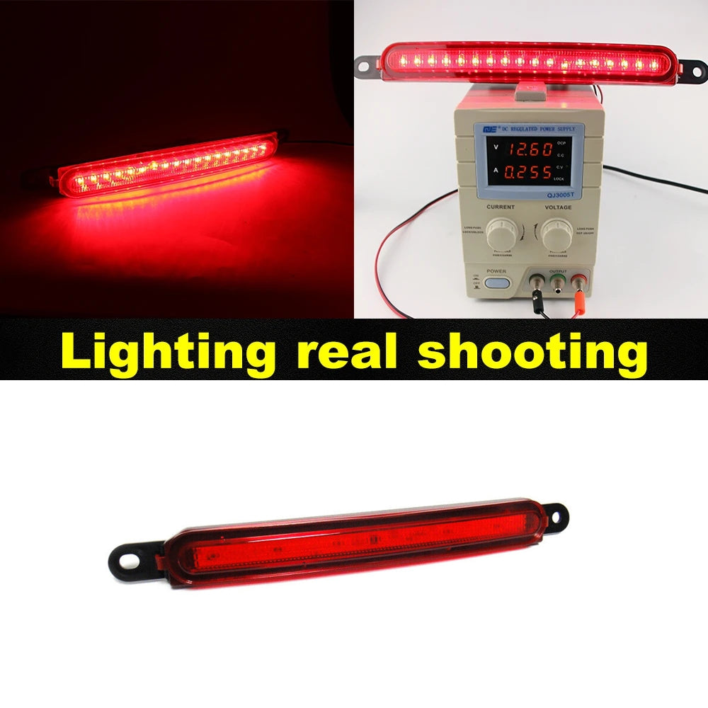 LED Red Lens 3RD Brake Stop Tail Light Lamp For 2008 - 2017 Mitsubishi Lancer Evolution X