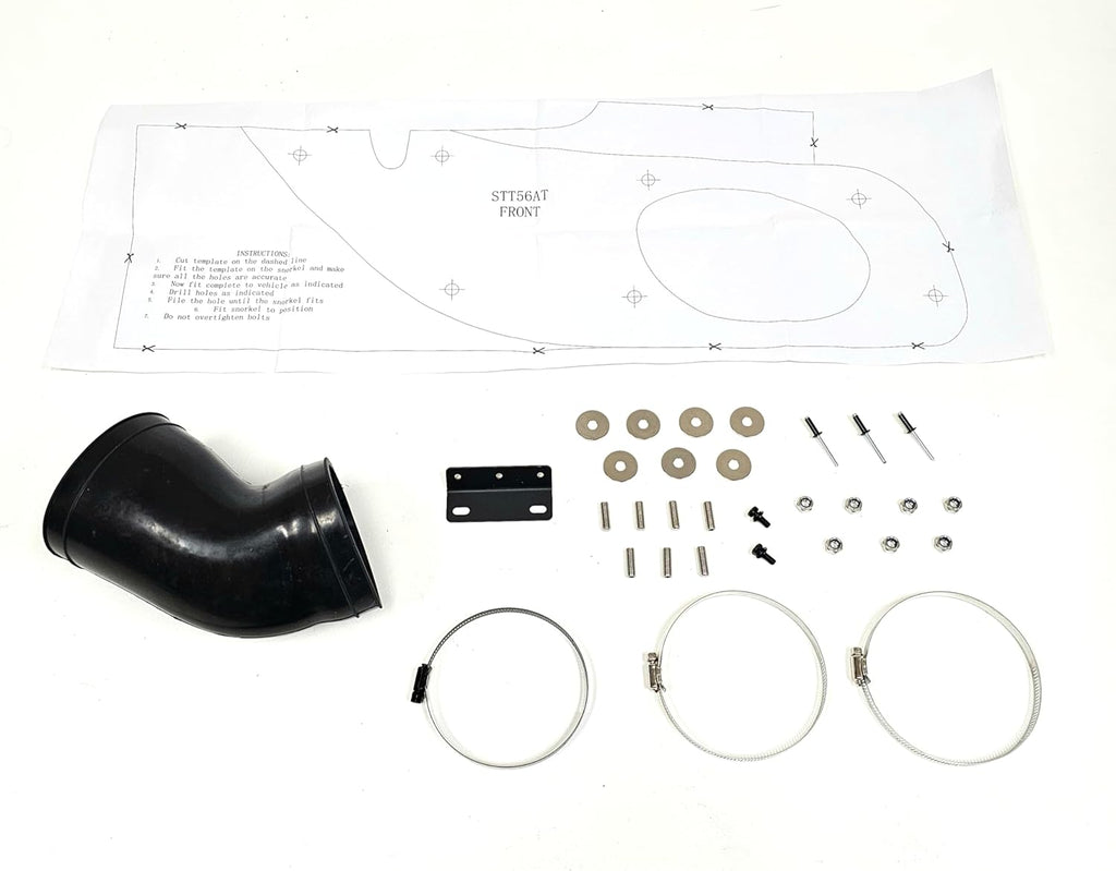 Air Intake Snorkel Kit For 2014-2021 Toyota Tundra Rolling Head 4.6L 5.7L V8 Offroad 4x4
