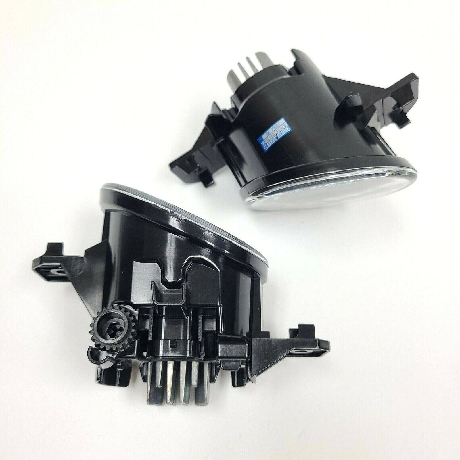 Built-in LED Fog Lights Kit for Infiniti M35 / M45 JX35 QX60 Nissan Sentra Altima Sedan Coupe Rogue Maxima Murano Versa Pathfinder (OE Style, Clear Lens) with Switch, Wires, Relay OEM#NI2593122 / NI2592122, 261559B91C / 261509B91C