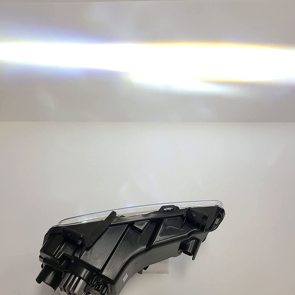 Clear Lens LED Fog Lights Kit For For 2020-2021 Nissan Sentra  with Wires Switch Relay 6000K White OEM#261558995A, 261508995A,NI2592139, NI2593139 ﻿