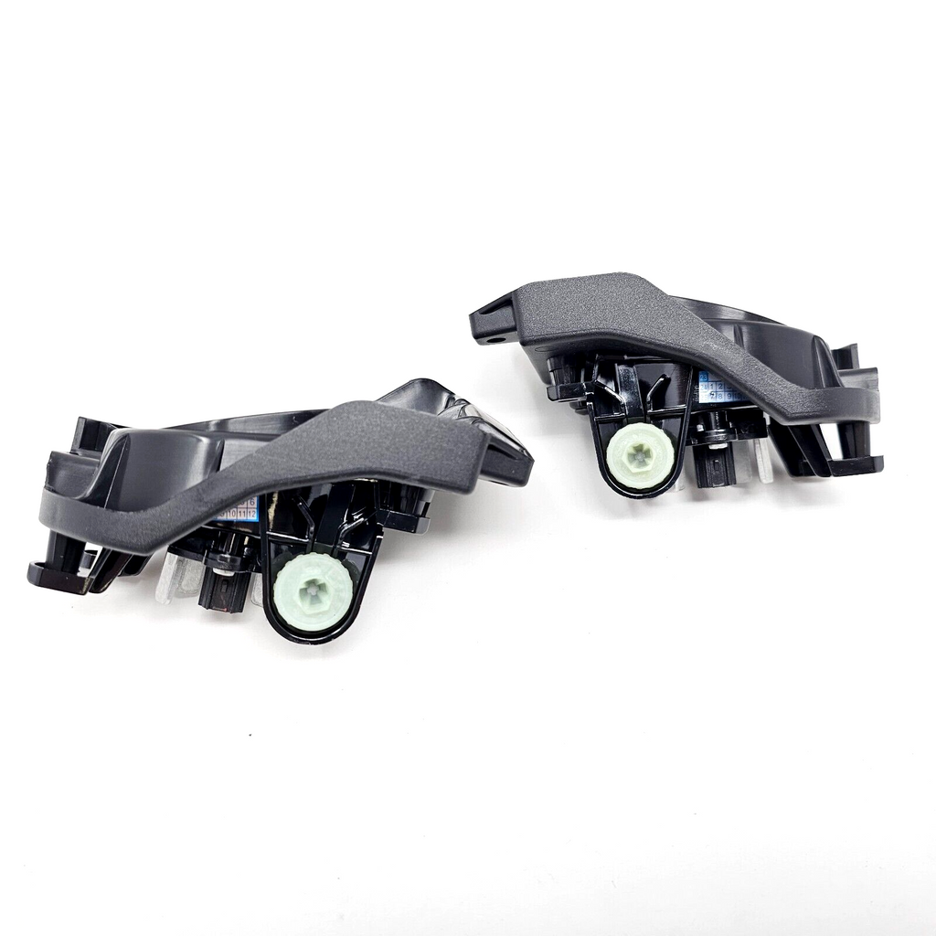For 2022 2023 2024 Toyota Corolla Cross 6000k White LED Fog Light Kit Assembly Upgrade - OE Style Aftermarket Parts - Clear Lens Complete with Bezels Switch  and Wires