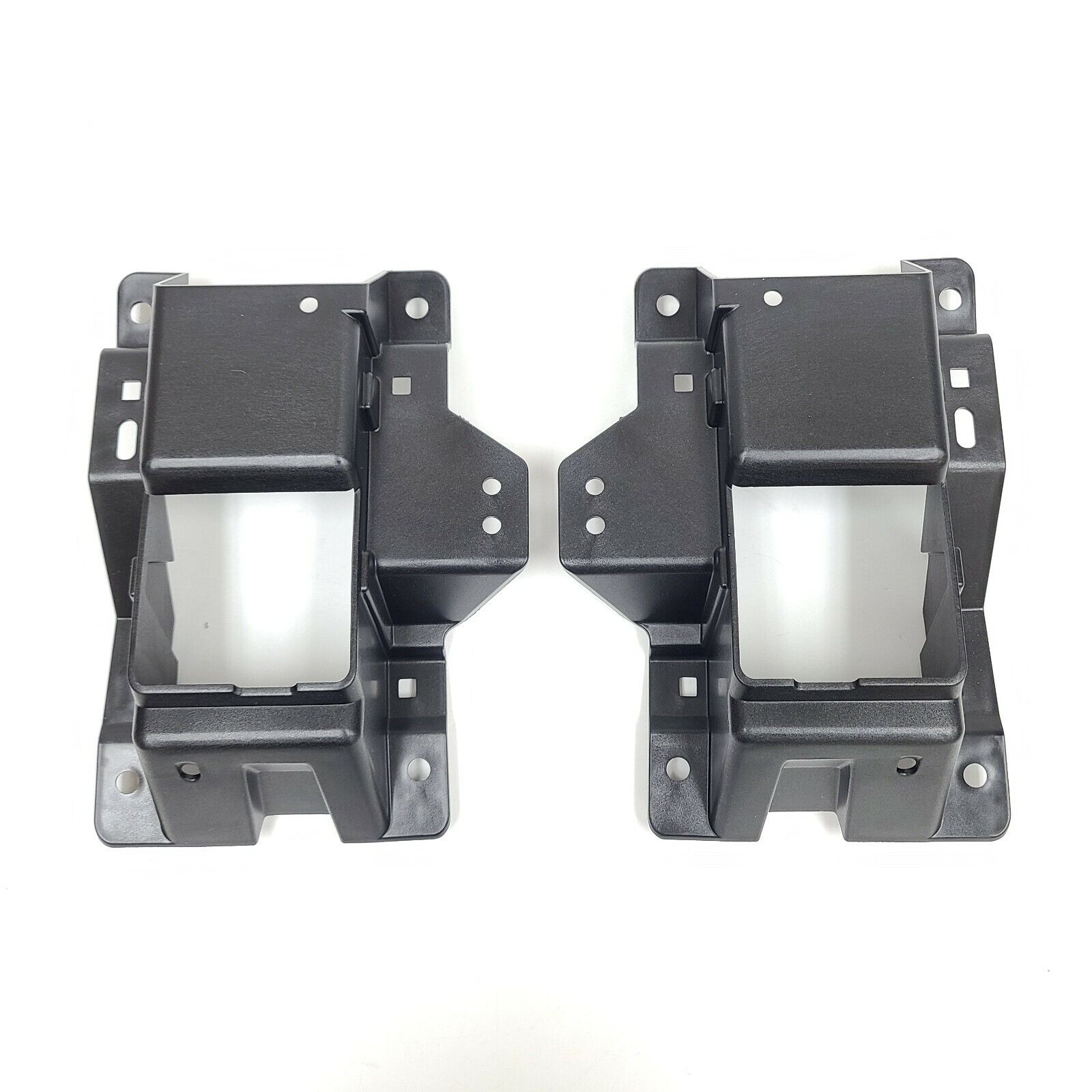 Clear Lens Fog Lights Kit For 2019-2024 Ram 2500 3500, OE Style Clear Lens Built-In LED Fog Lamps Assembly With Mounting Brackets Wire Harness Switch Bezels OEM# ‎68273291AB, 68273292AB, 68449338AA