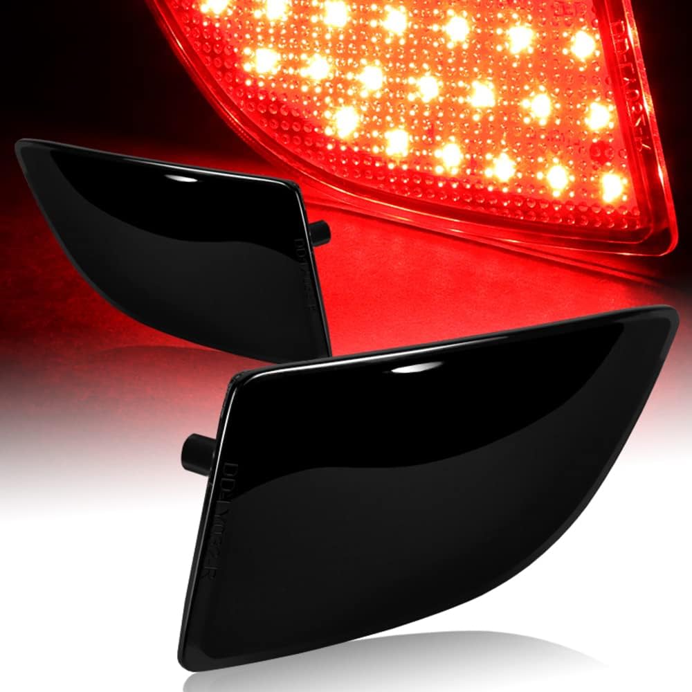 LED Rear Bumper Turn Signal Stop Brake Lights For 2014-2018 Mazda 3 Hatchback
