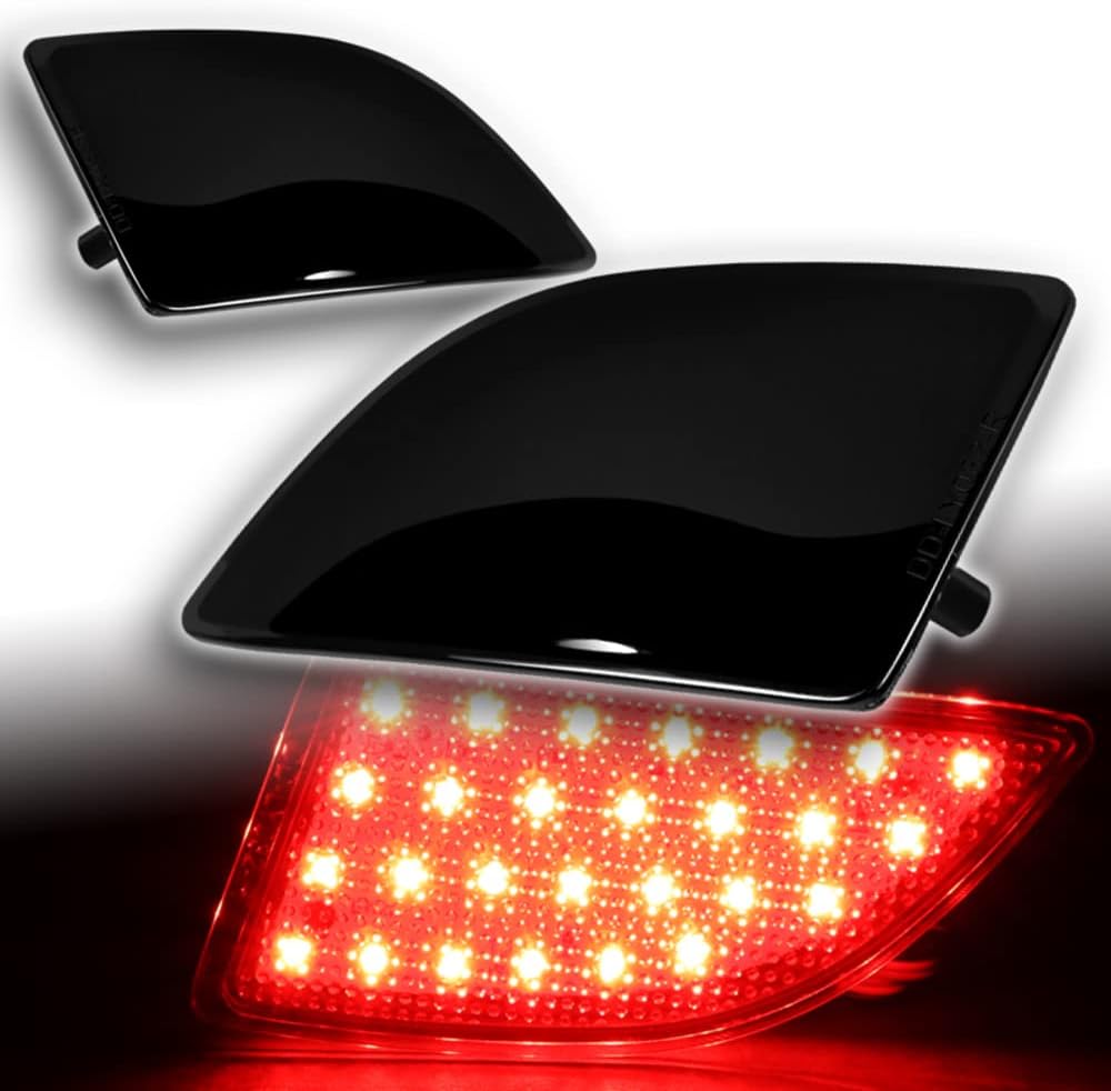 LED Rear Bumper Turn Signal Stop Brake Lights For 2014-2018 Mazda 3 Hatchback