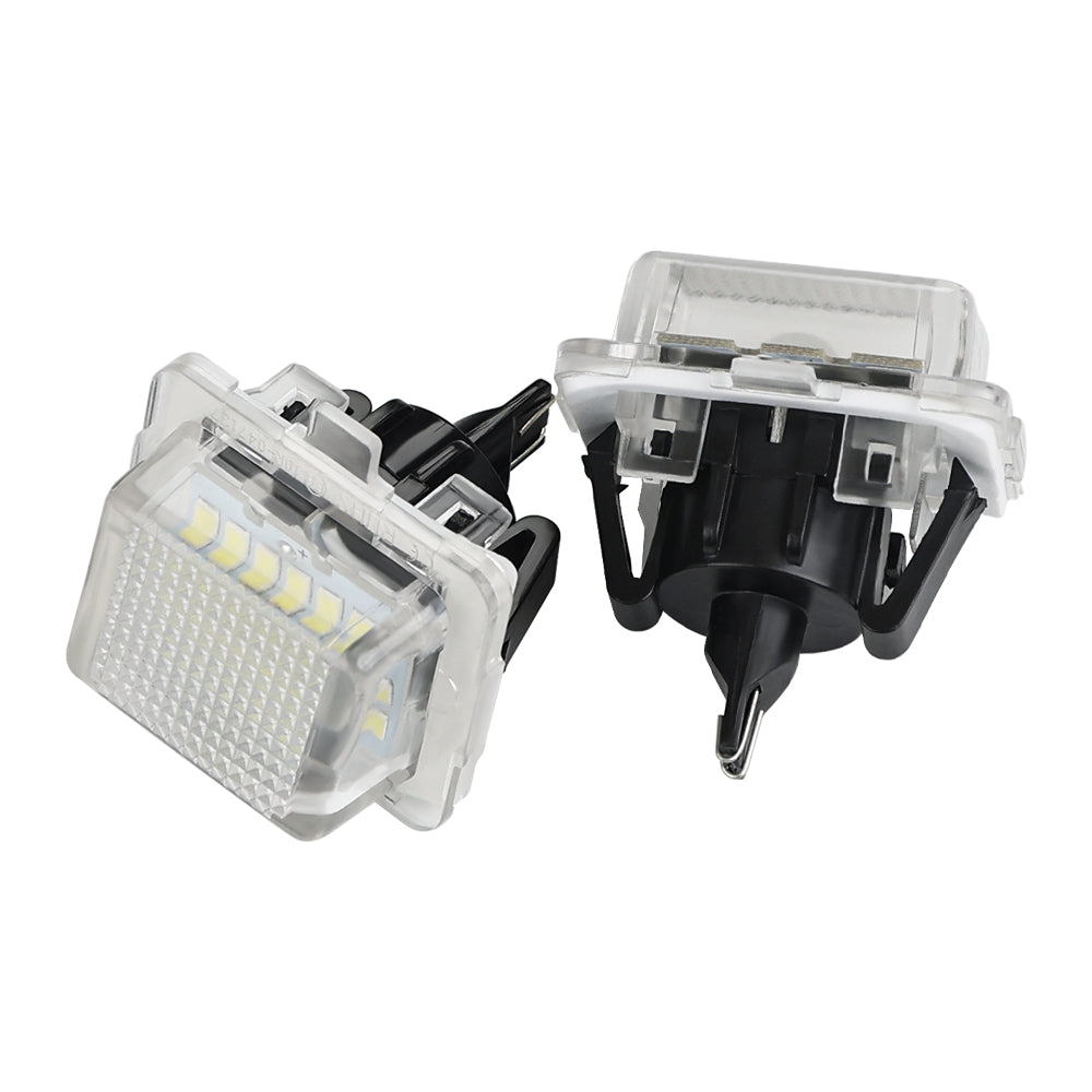 2x LED License Plate Light For Mercedes Benz W204 W212 W221 W222 C207 C117 S550 S600 S63 S65 R231 W222 C216 C/E/S-Class OEM#A2218200856