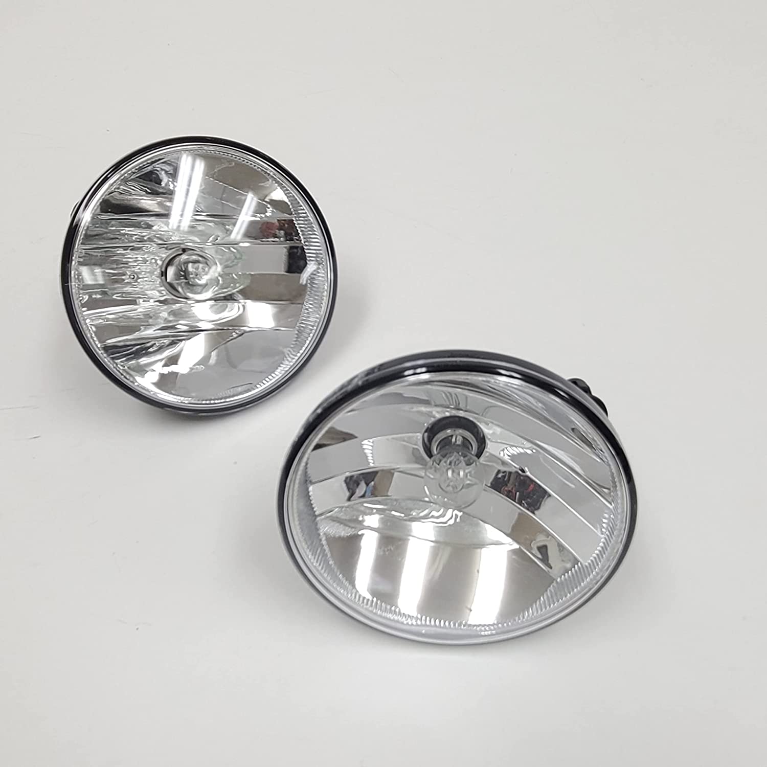 Clear Lens Fog Lights Kit For 2021-2022 Chevrolet Chevy Colorado with Wires Switch Chrome Bezel Relay OEM# 15839896, GM2590104,84750570 / 84750569,GM1039271 GM1038271