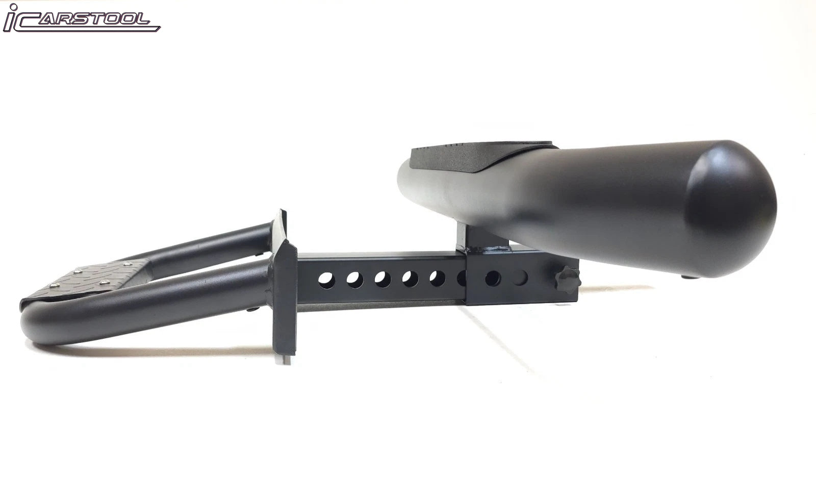 For 2" Receiver Heavy Duty Steel Tow Hitch Drop Step Bar Black Extend Extendable