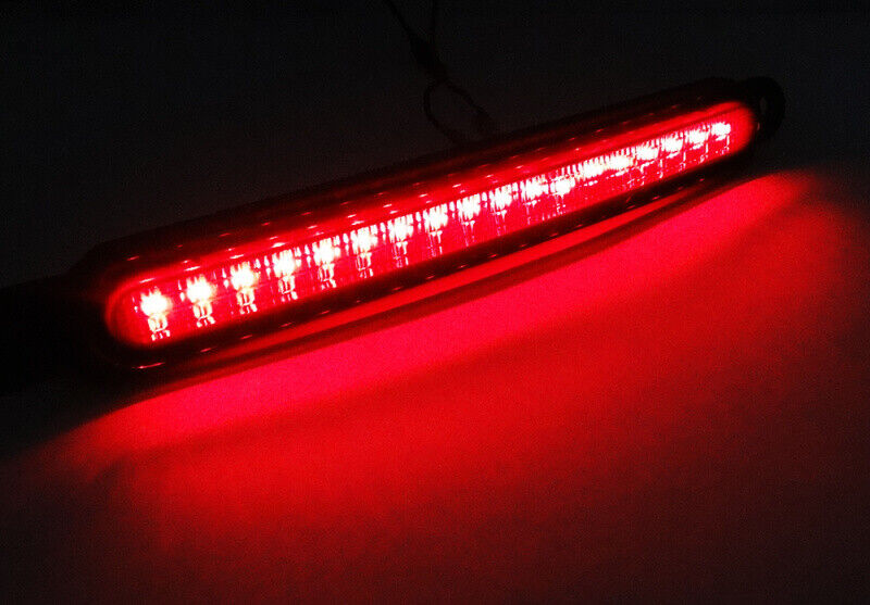 LED Red Lens 3RD Brake Stop Tail Light Lamp For 2008 - 2017 Mitsubishi Lancer Evolution X