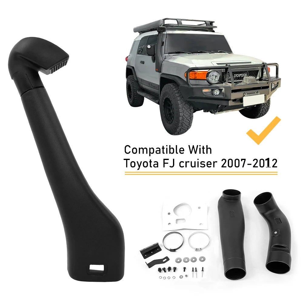 Air Intake Snorkel Kit For 2007-2012 Toyota FJ Cruiser 1GR-FE 4.0L V6 OffRoad 4X4 Toyota TY FJ Cruiser 1GR-FE 4.0 V6 Offroad Kit Accessories Prevent Water Crossing Engine Stalling