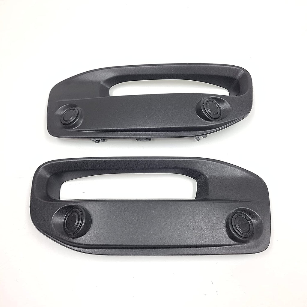 Clear Lens Fog Lights Kit For 2019-2024 Ram 2500 3500, OE Style Clear Lens Built-In LED Fog Lamps Assembly With Mounting Brackets Wire Harness Switch Bezels OEM# ‎68273291AB, 68273292AB, 68449338AA