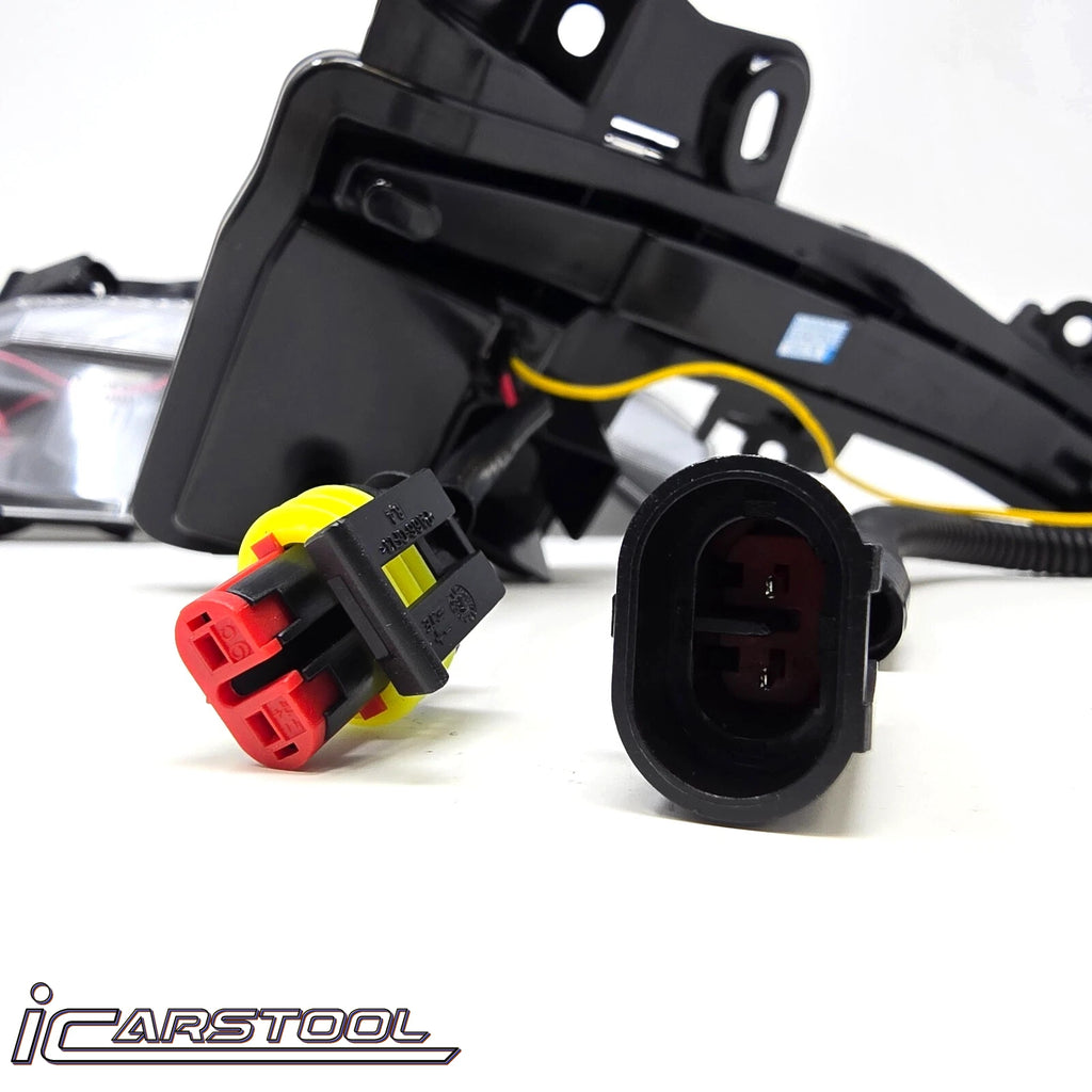 LED Fog Accent Lights Kit For 2023 2024 2025 Toyota Prius DRL Sequential Signal Wires NEW ﻿