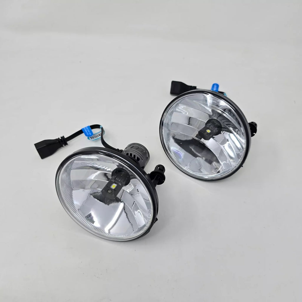 Clear Lens LED Fog Lights Kit For 2021-2022 Chevrolet Chevy Colorado with Wires Switch Chrome Bezel 5202 Bulbs Relay OEM# 15839896, GM2590104,84750570 / 84750569,GM1039271 GM1038271