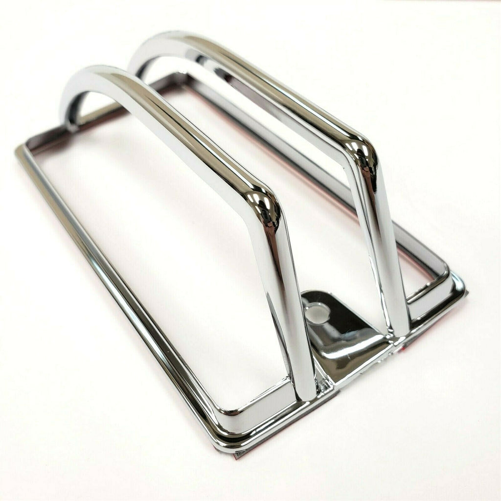 4PCS Chrome Roof Cab Marker Light Trim Cover For 2003-2009 HUMMER H2 SUV SUT