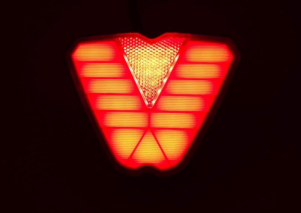 F1 Style Hitch Cover LED Brake Sequential Signal Light 2" Receiver Red Reflector Tow Truck Universal 4-in-1 Function - Sequential Signal/Brake/Reverse/Runing Light