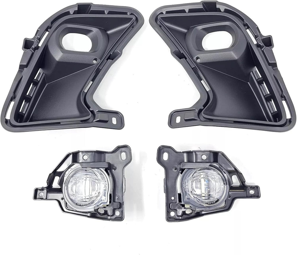 For 2024-2025 Toyota Grand Highlander XLE LIMITED PLATINUM HYBRID LED Dual Color White Yellow Fog Light Kit