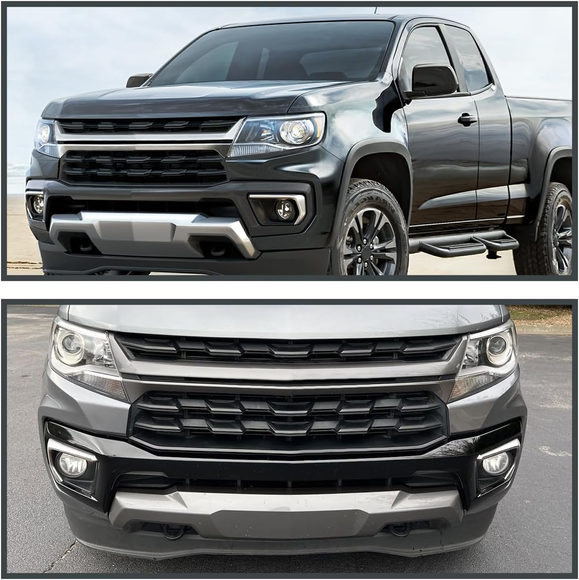 Clear Lens Fog Lights Kit For 2021-2022 Chevrolet Chevy Colorado with Wires Switch Chrome Bezel Relay OEM# 15839896, GM2590104,84750570 / 84750569,GM1039271 GM1038271
