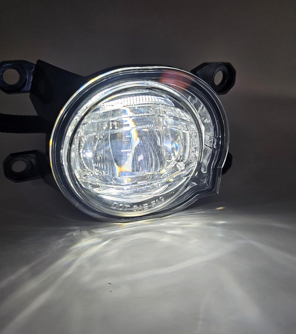For 2024-2025 Toyota Grand Highlander XLE LIMITED PLATINUM HYBRID LED Dual Color White Yellow Fog Light Kit