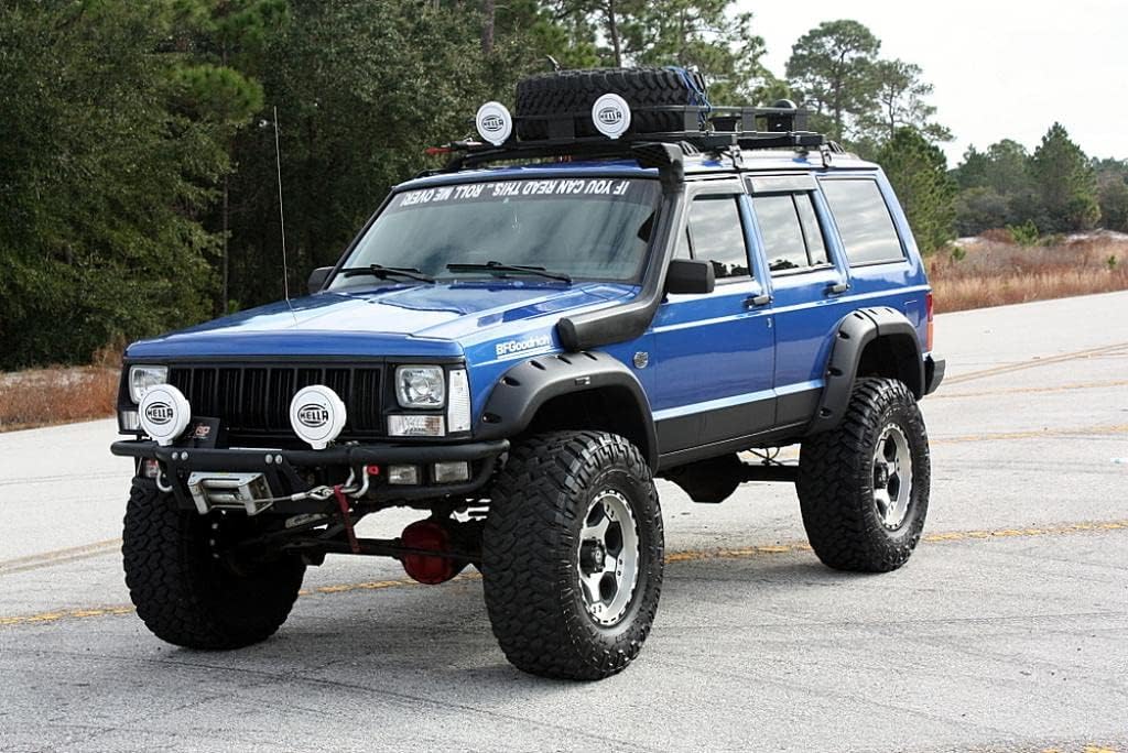 Snorkel Kit For 1984-2001 Jeep Cherokee XJ Cold Intake System w/ Insulation Pad