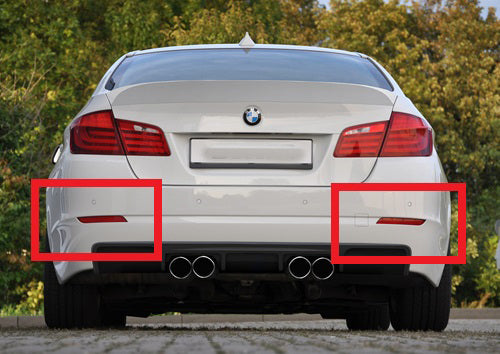 For 2009-2013 BMW 528i 535i 550i Sedan SMD LED Rear Bumper Stop Brake Light Lamp