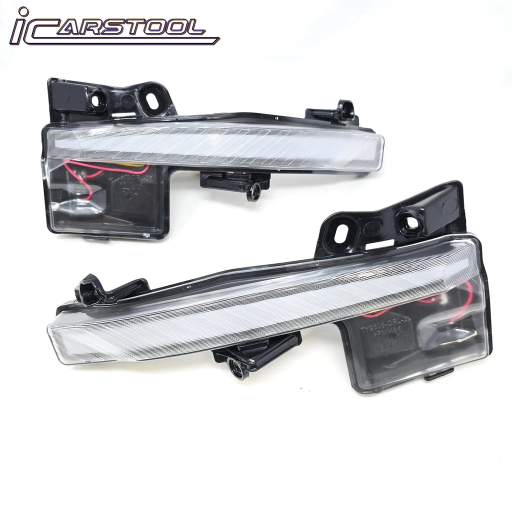 LED Fog Accent Lights Kit For 2023 2024 2025 Toyota Prius DRL Sequential Signal Wires NEW ﻿