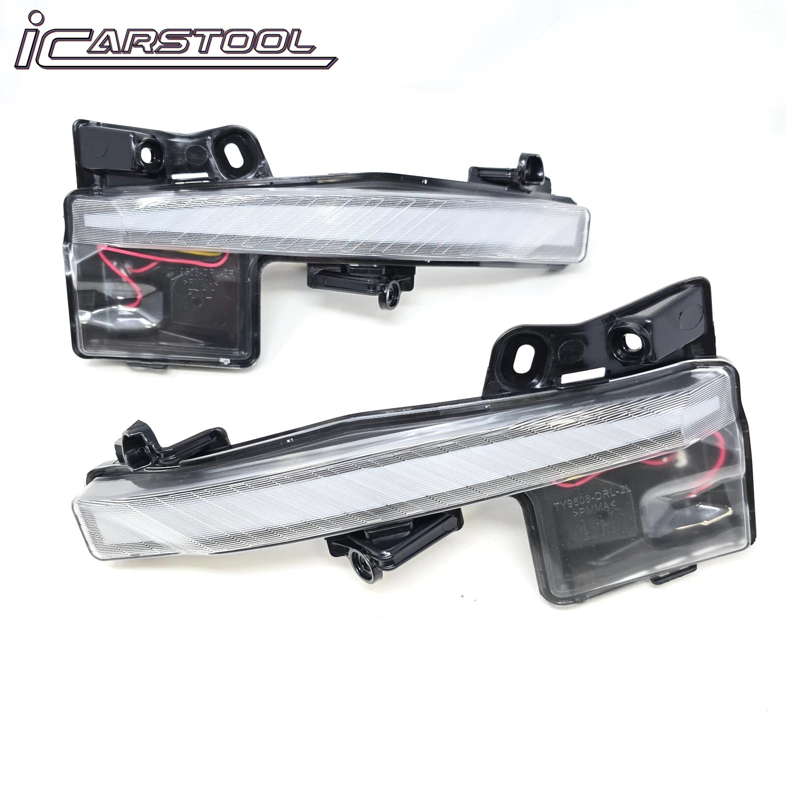 LED Fog Accent Lights Kit For 2023 2024 2025 Toyota Prius DRL Sequential Signal Wires NEW ﻿