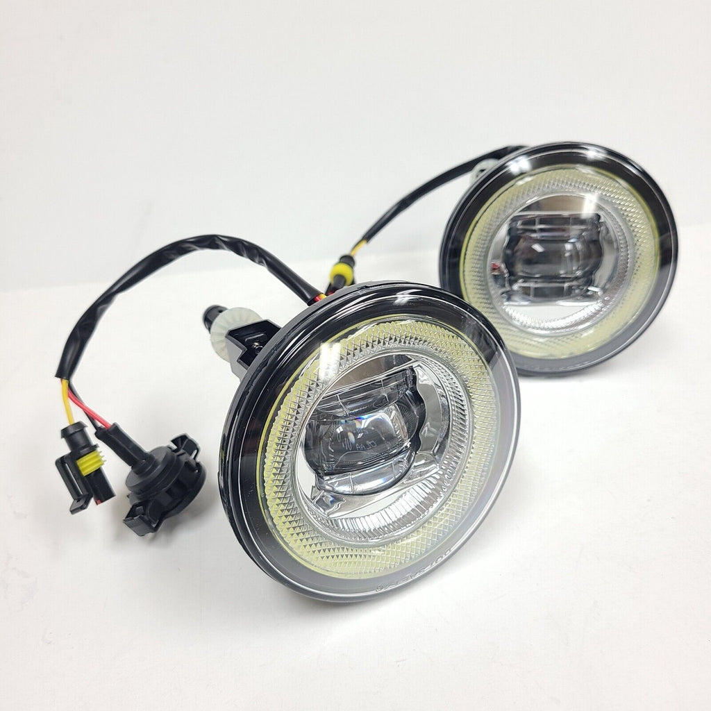 LED Fog Lights Kit Halo For 2008-2009 Pontiac G8/ 2010 Pontiac G6 with Wires Switch