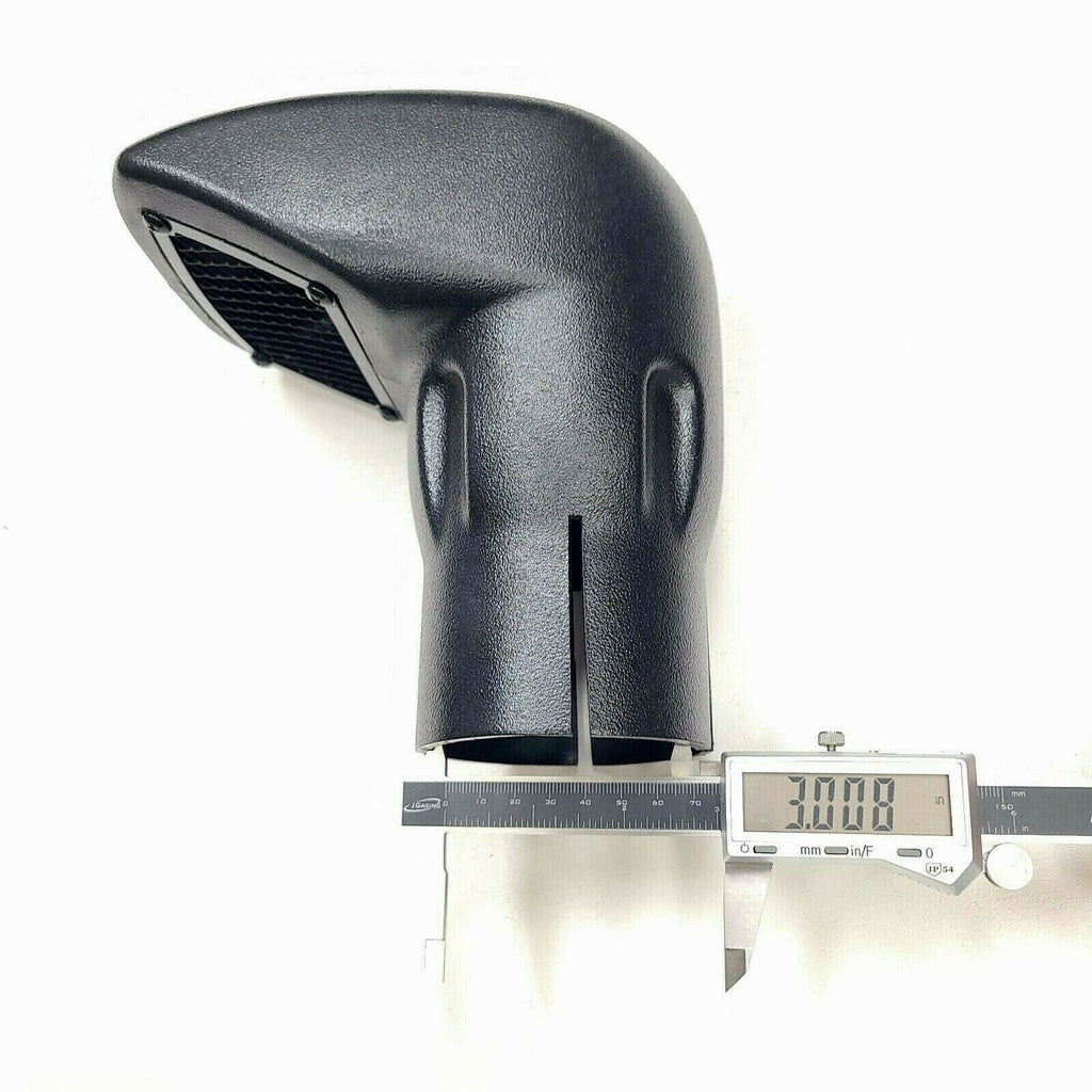 Universal Fit Ram Inlet Intake Snorkel Snake Head 3" Inner Diameter Off Road