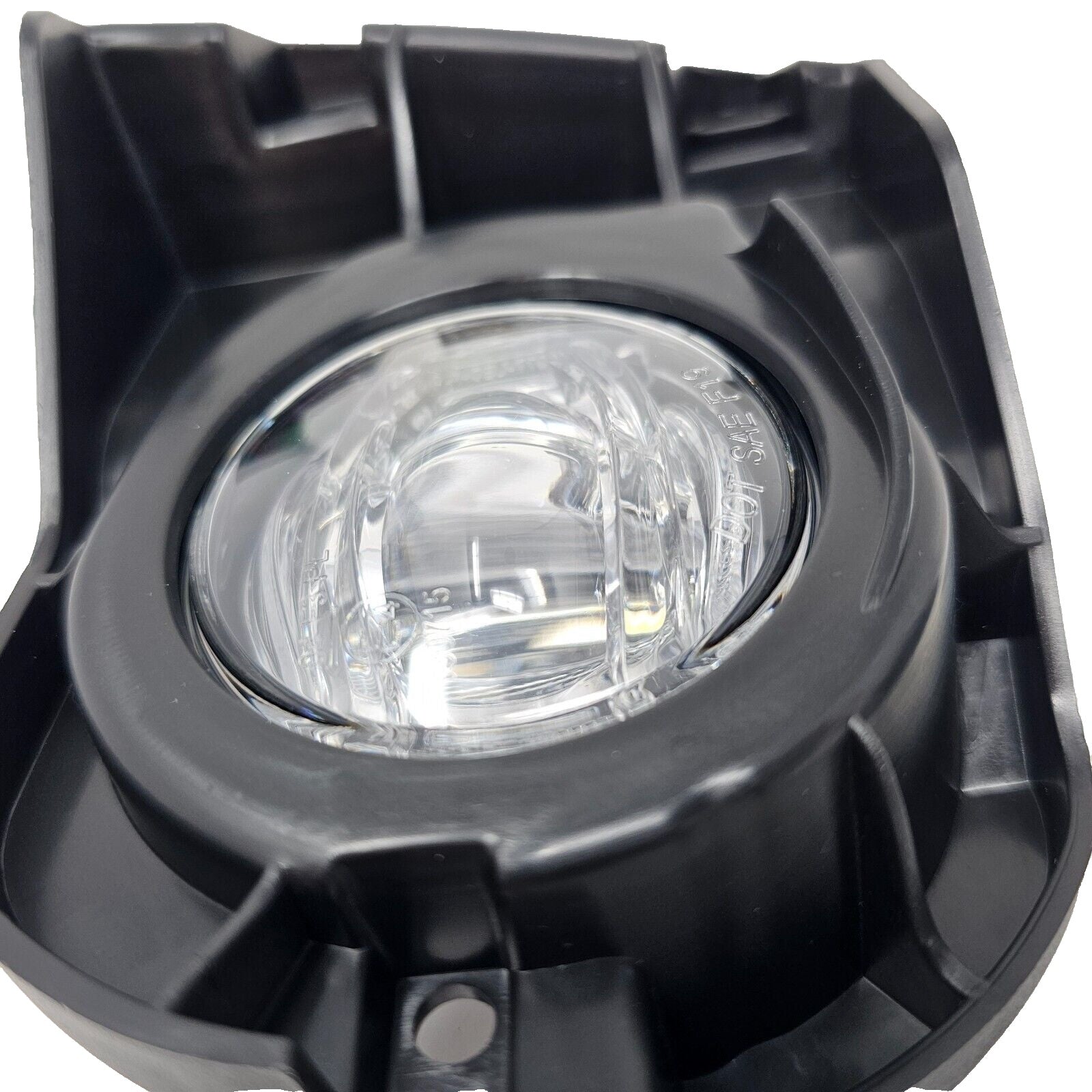 For 2022 2023 2024 Toyota Corolla Cross 6000k White LED Fog Light Kit Assembly Upgrade - OE Style Aftermarket Parts - Clear Lens Complete with Bezels Switch  and Wires