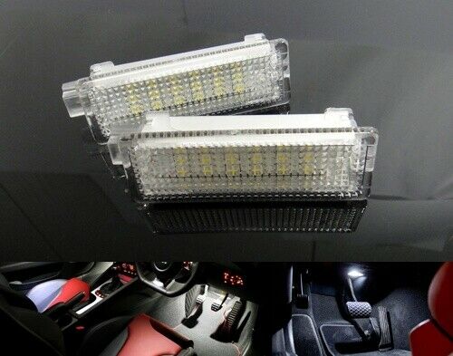 For BMW Mini Cooper Clubman Countryman 2x LED Courtesy Footwell Door Trunk Light